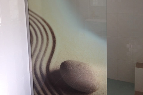 paroi de douche à l'italienne